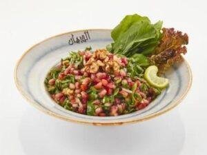 سلطة جرجير ورمان