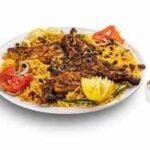 حبة الفحم مع رز بخاري